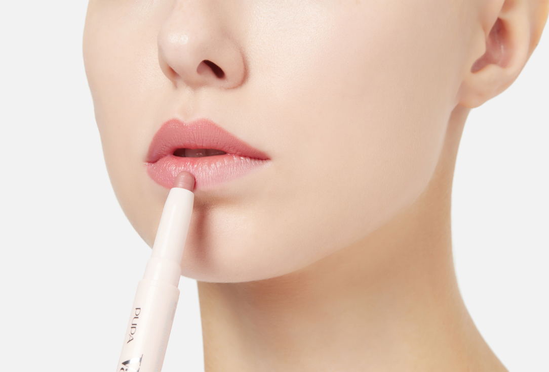 Pupa Contouring Lip Pencil & Shiny Lipstick 2-in-1 Vamp! Creamy Duo