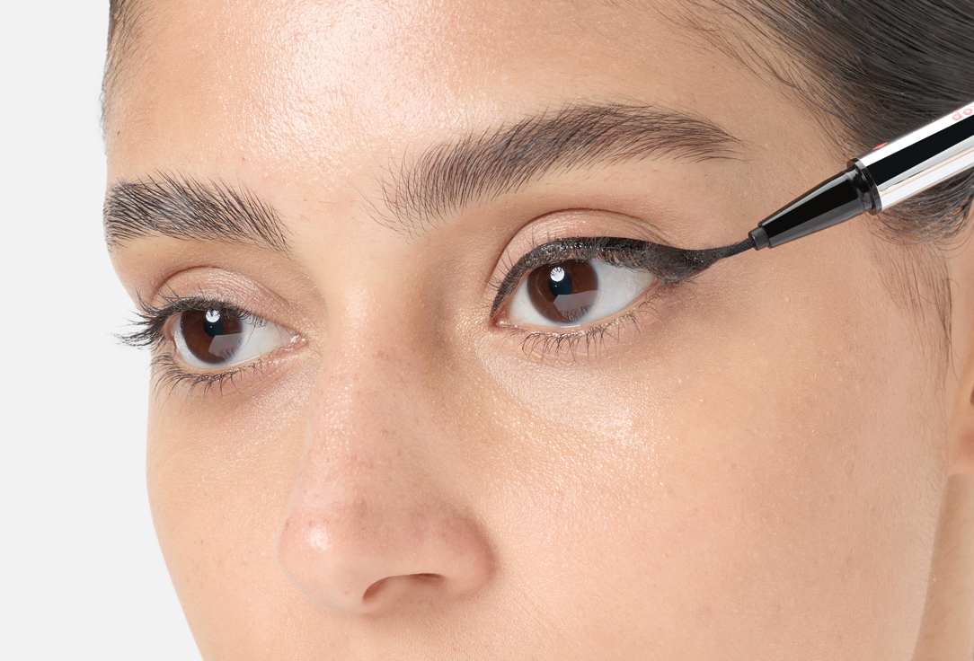 KARA BEAUTY DOUBLE-ENDED EYELINER PEN FELT TIP Black 0.8 ml KARA BEAUTY DOUBLE-ENDED EYELINER PEN FELT TIP
