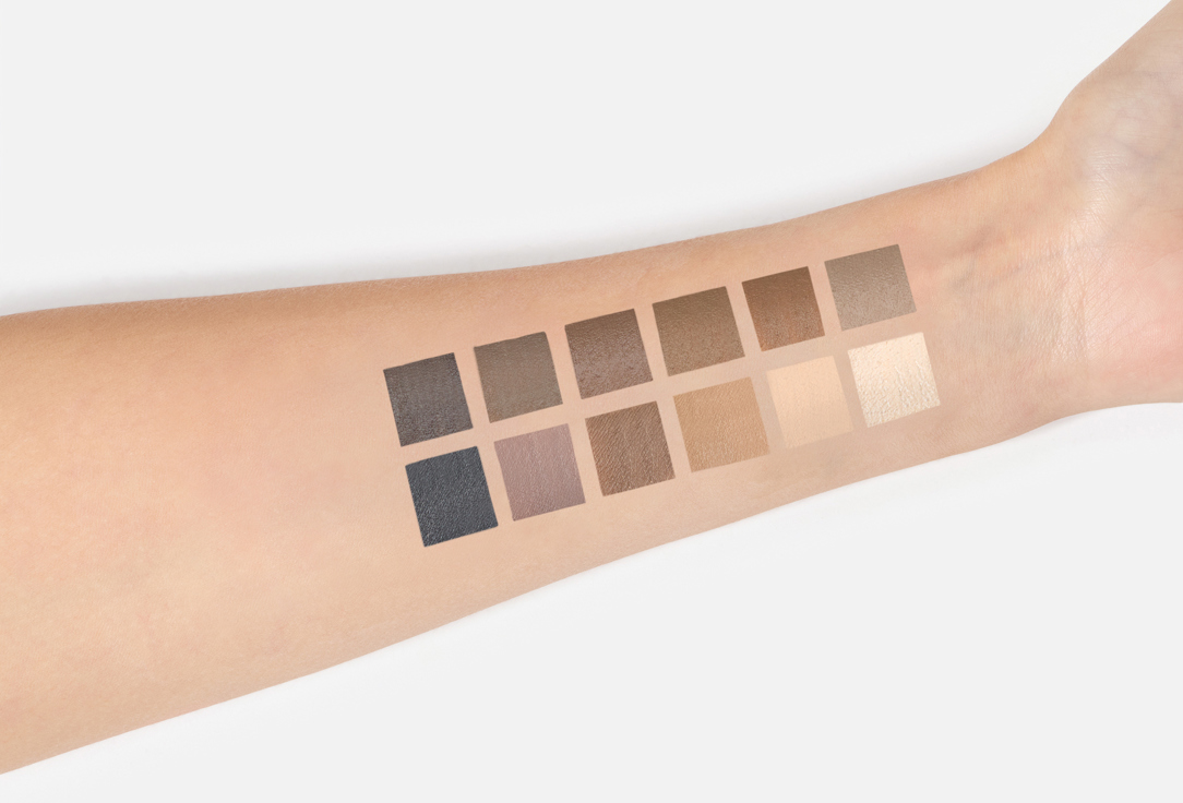 KARA BEAUTY Multi-shade gel & powder eyebrow palette Every Shade of You