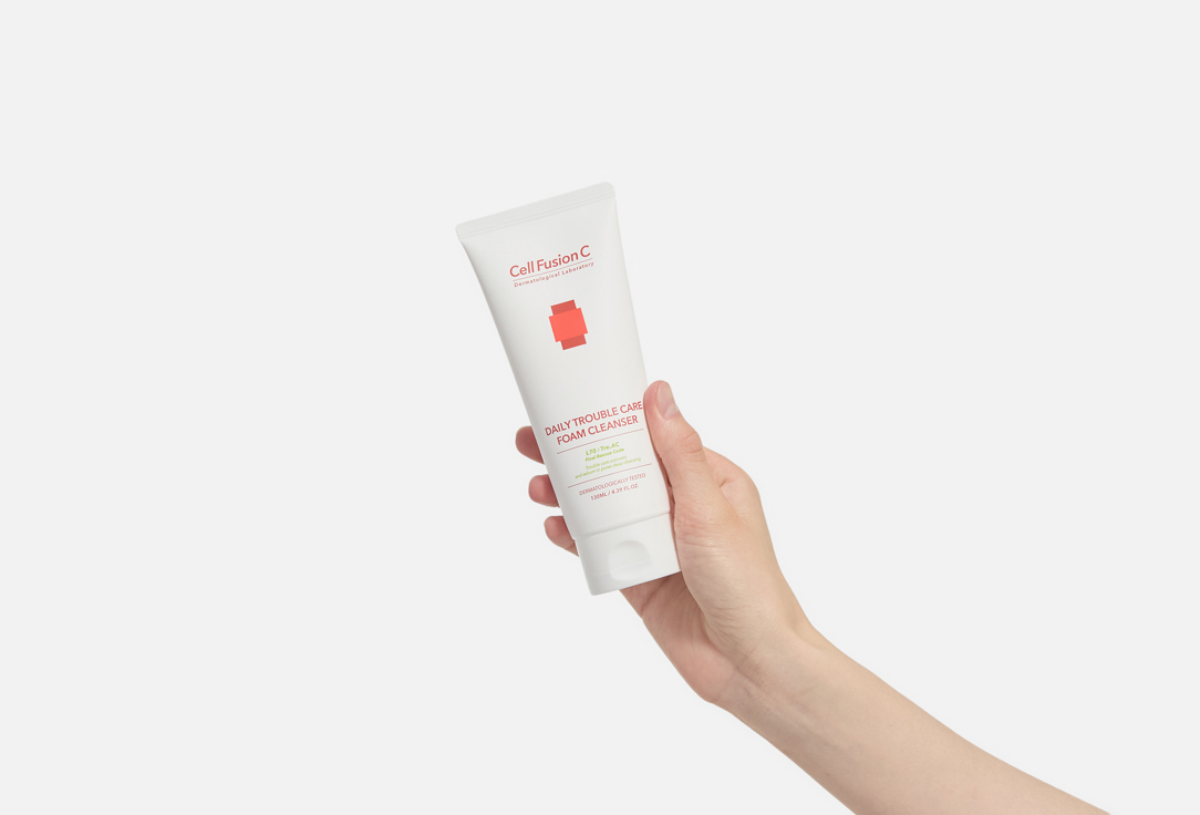 Cell Fusion C Очищающая пенка для проблемной кожи лица Daily Trouble Care 130 мл Cell Fusion C Очищающая пенка для проблемной кожи лица Daily Trouble Care