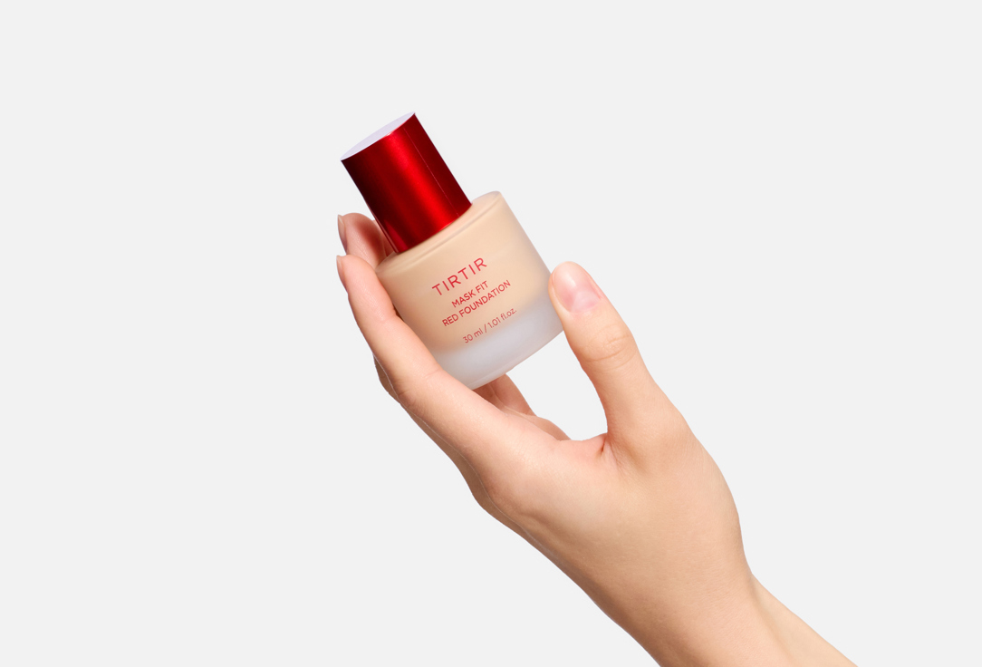 TIRTIR Lightweight long-wear radiant liquid foundation Mask Fit Red Foundation