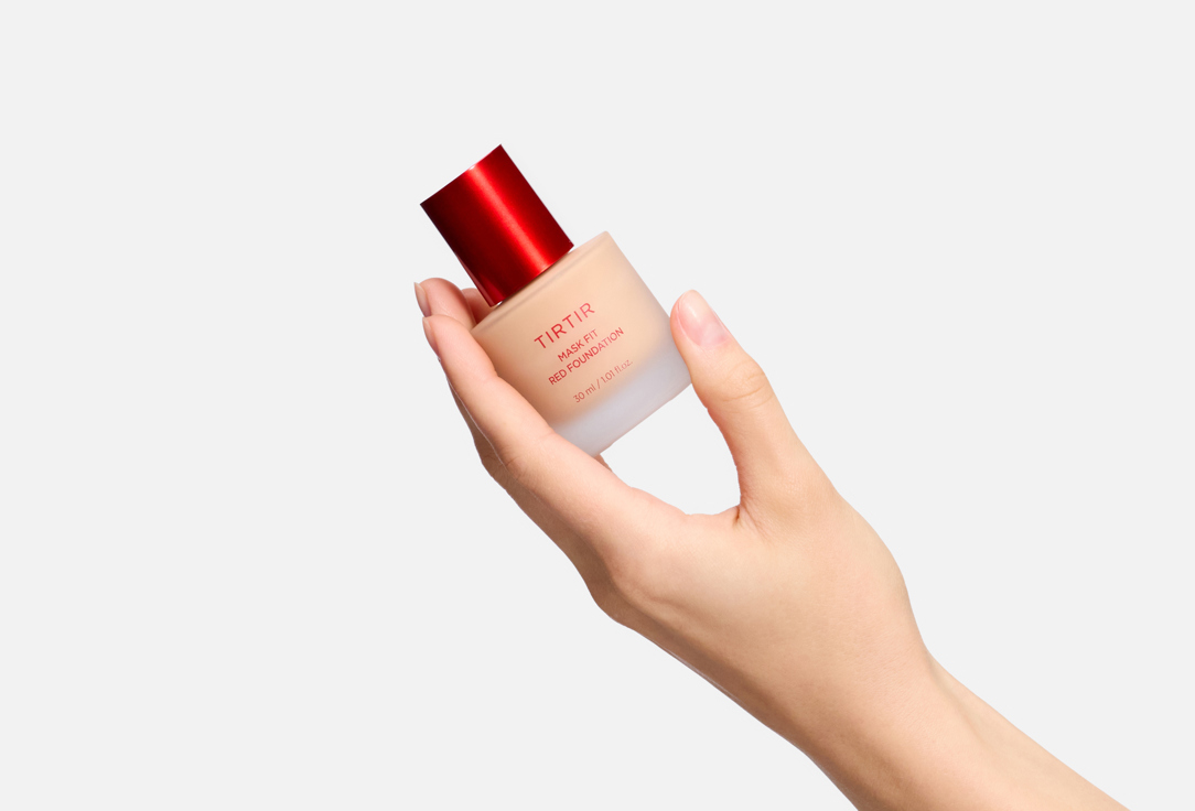 TIRTIR Long-Wear Radiant Liquid Foundation Mask Fit Red