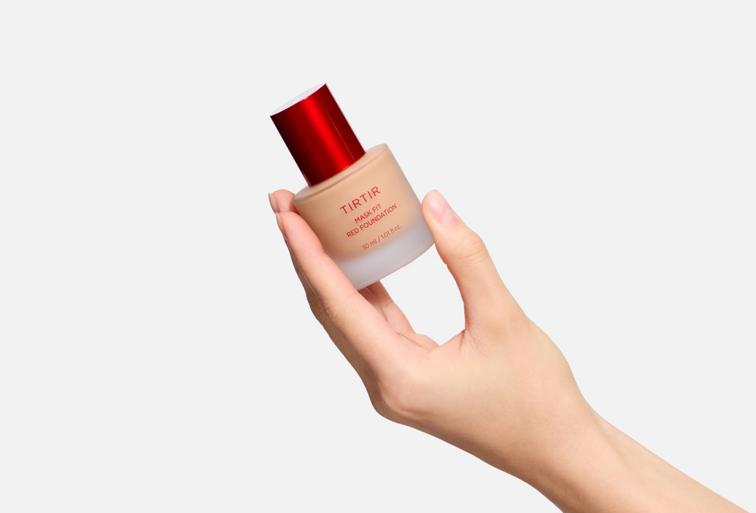 TIRTIR Long-Wear Radiant Liquid Foundation Mask Fit Red
