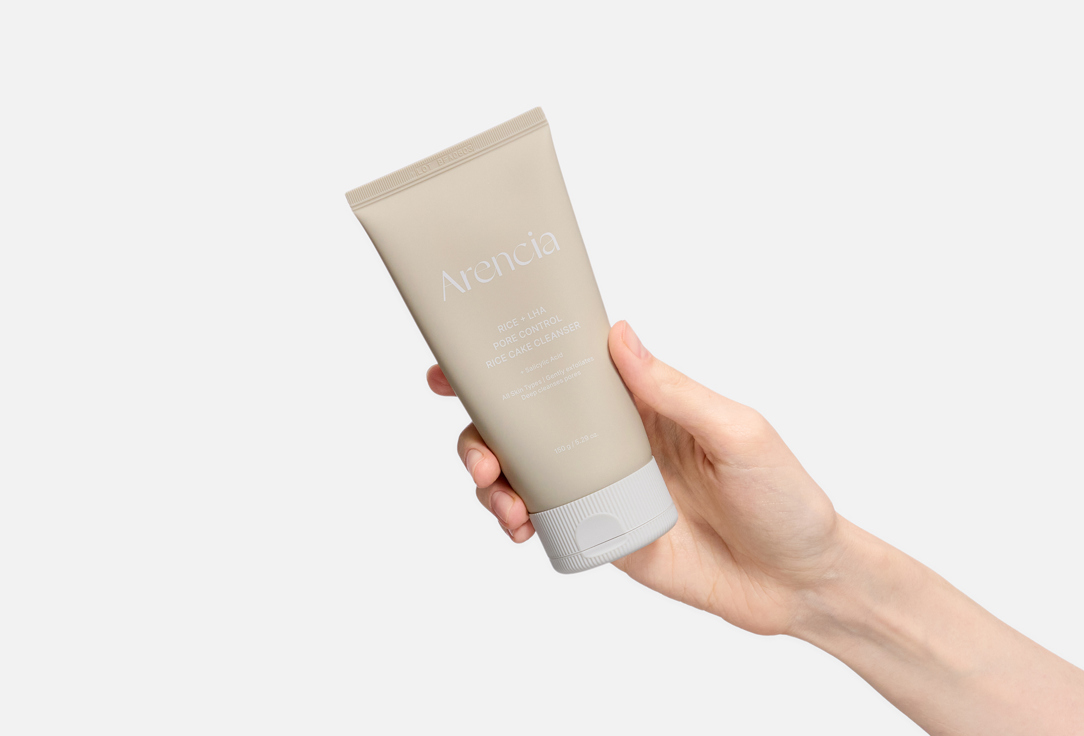 Arencia Face Foam Cleanser Rice + LHA Pore Control 150 g Arencia Face Foam Cleanser Rice + LHA Pore Control