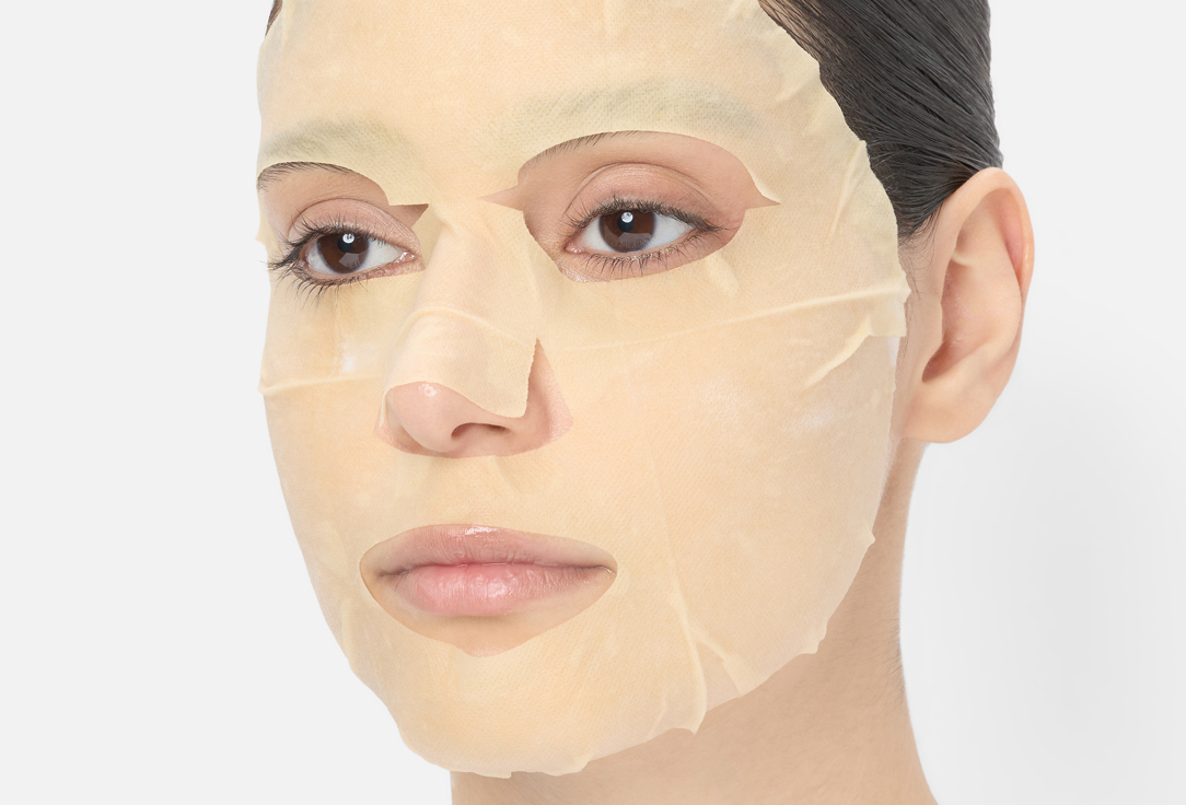 THE FACE SHOP Anti-aging hydrating face sheet mask Heaven grade ginseng ex gold