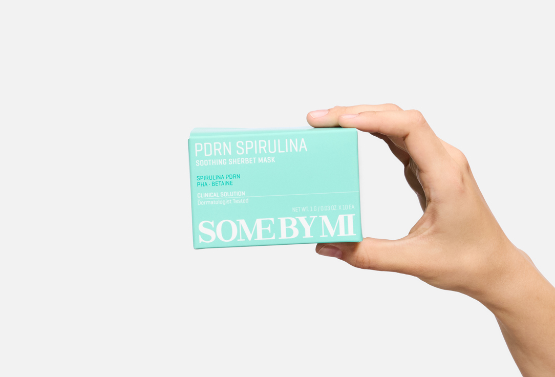 SOME BY MI Cooling soothing wash off powder mask PDRN SPIRULINA