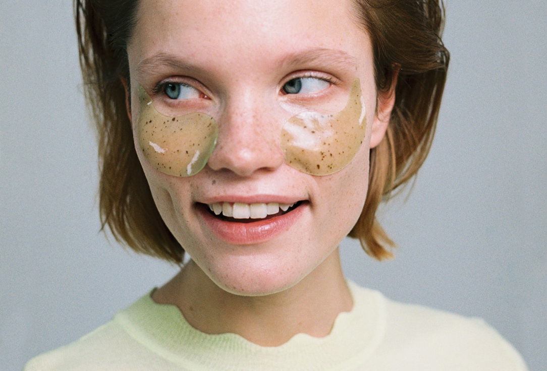 DARLING* Anti-dark circles hydrogel eye patches Green soother