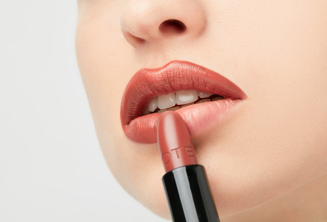 NOTE Lipstick Deep Impact 07, Warm chocolate 4.5 g NOTE Lipstick Deep Impact