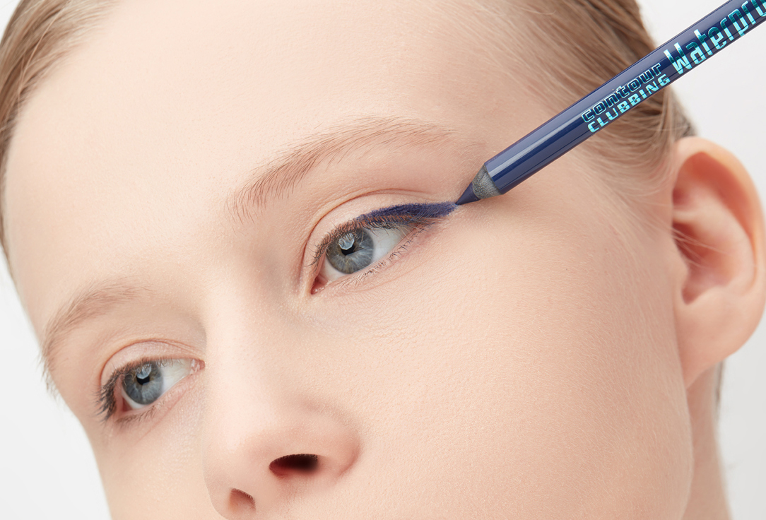 Bourjois Eye pencil Contour Clubbing Waterproof 72, Up to blue 1.2 g Bourjois Eye pencil Contour Clubbing Waterproof