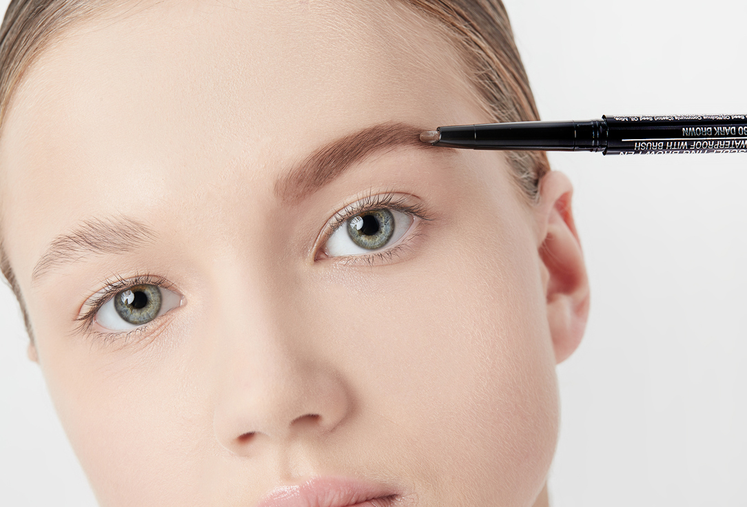 IsaDora Eyebrow pencil With Brush Sculpting Brow Pen