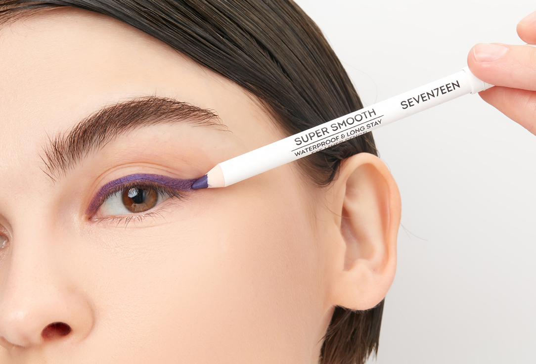 SEVEN7EEN Waterproof Long-Lasting Eyeliner Pencil super smooth 44, Winter purple 1.2 g SEVEN7EEN Waterproof Long-Lasting Eyeliner Pencil super smooth