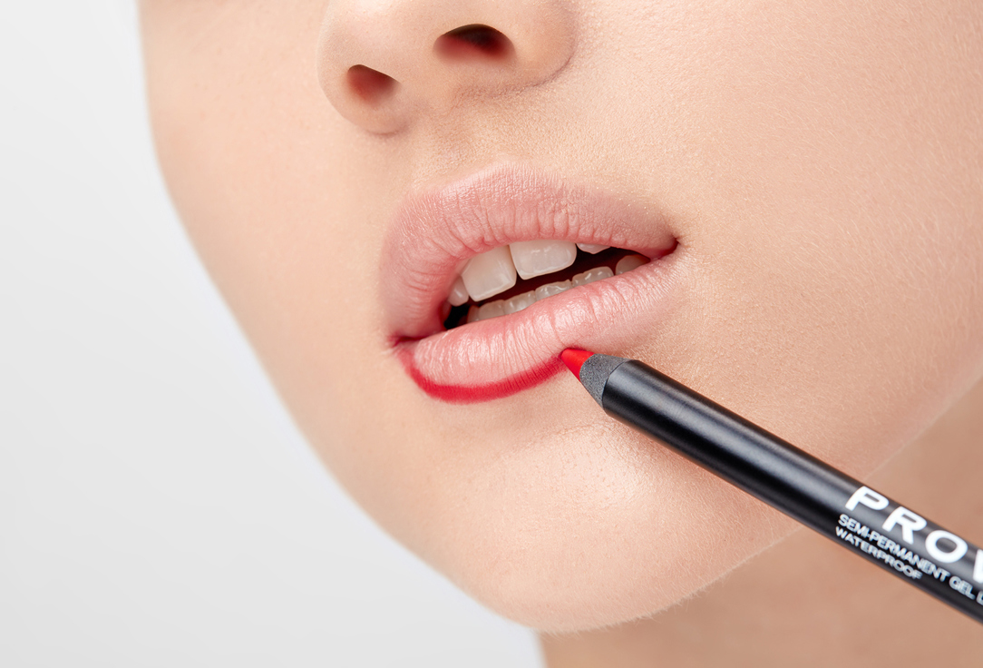 Provoc Waterproof Matte Lip Pencil Gel Lip Liner