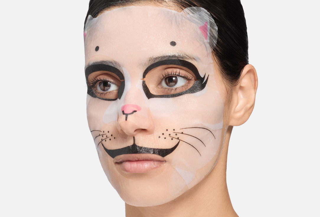 7DAYS Refreshing Face Sheet Mask PRETTY KITTY 1 pcs 7DAYS Refreshing Face Sheet Mask PRETTY KITTY